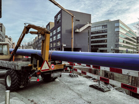 See-Energie Leitungsbau Kreisel Werkhofstrasse Luzern